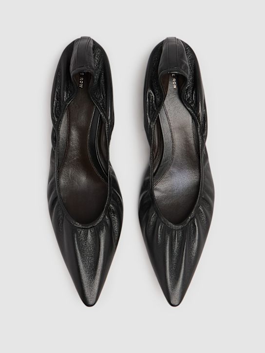 The Row: 35mm hohe Lederpumps „Uxor“