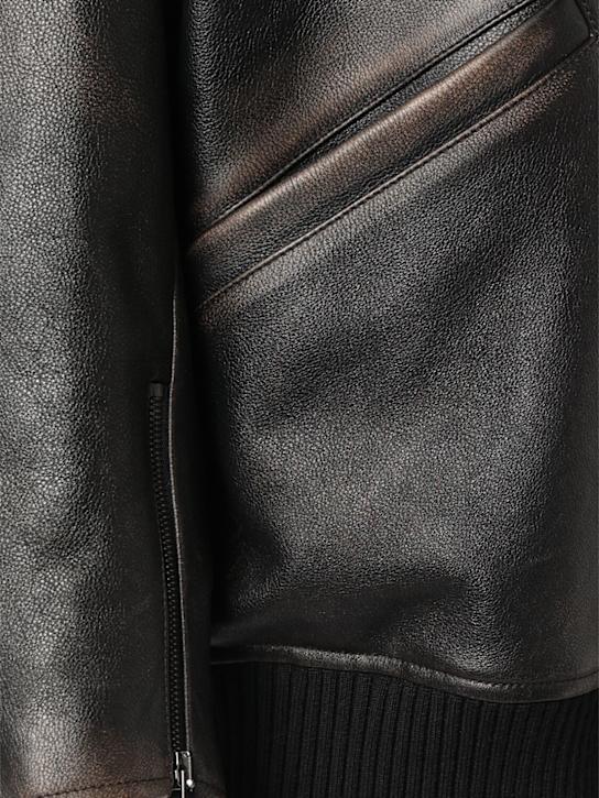 The Row: Bomberjacke aus Leder „Kengia“