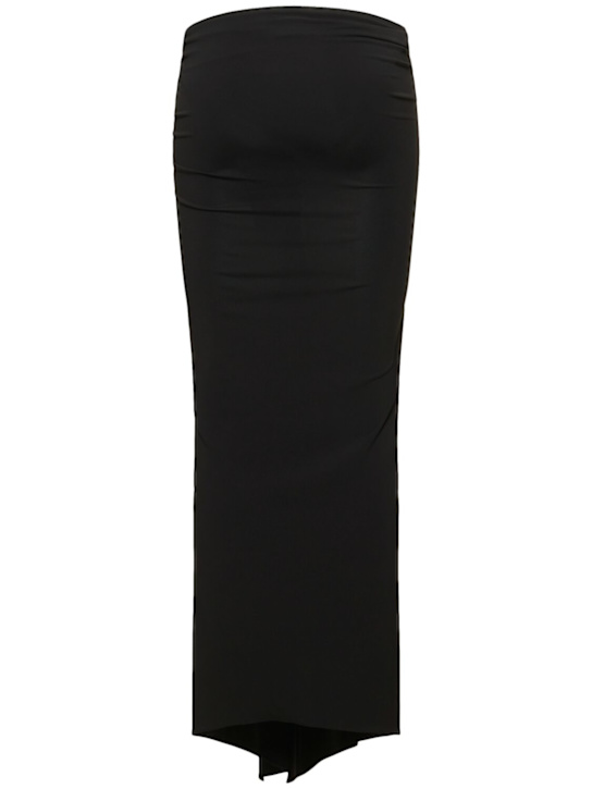 The Attico: Gonna midi in jersey stretch