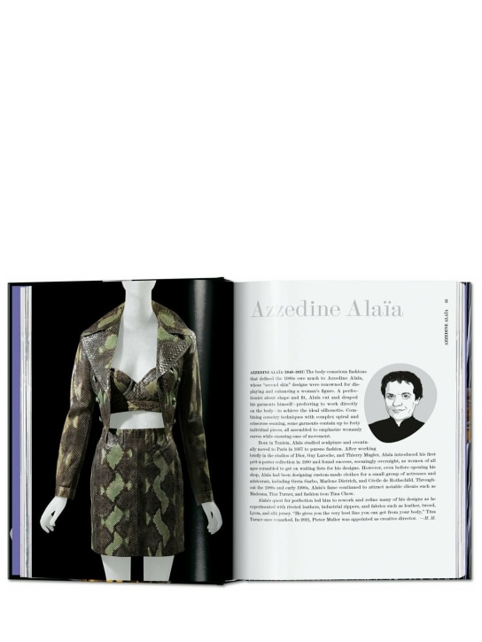 Taschen - Livre Fashion Designers A-Z. 40th Ed.