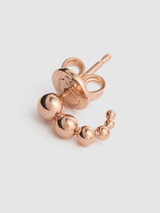 DoDo: Pendiente individual Bollicine de oro rosa 9kt