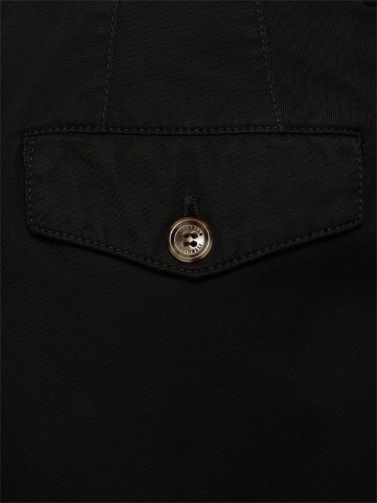 Brunello Cucinelli: Hose aus Baumwollgabardine