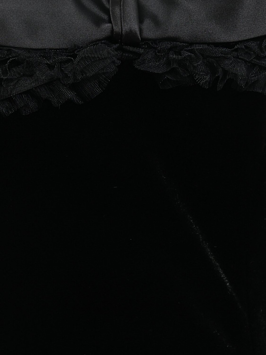 Alessandra Rich: Minikleid aus Samt