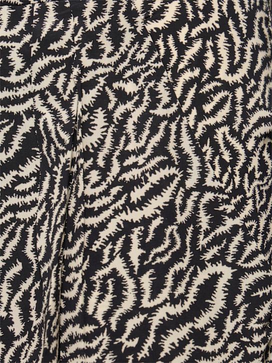 Marant Etoile: Violaine printed viscose mini skirt