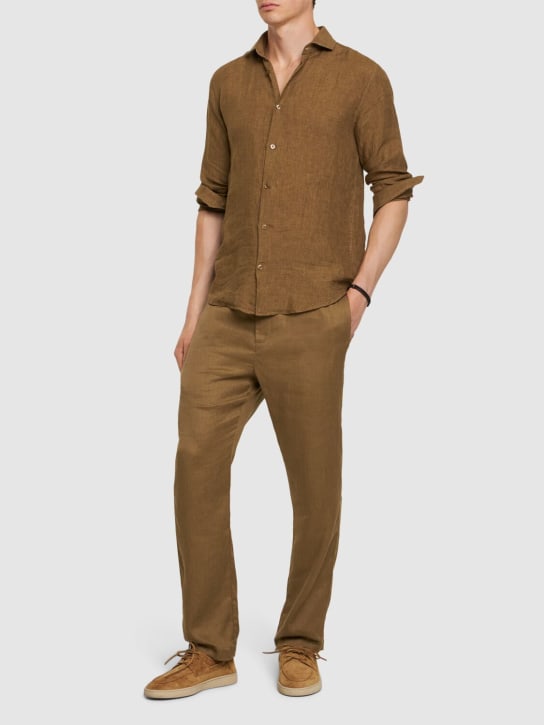Frescobol Carioca - Chemise en lin Antonion