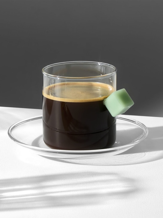 FAZEEK - Tazza e piattino Cube