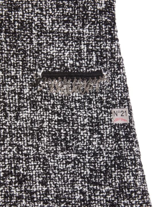 N°21 - Kleid aus Wollmischbouclé