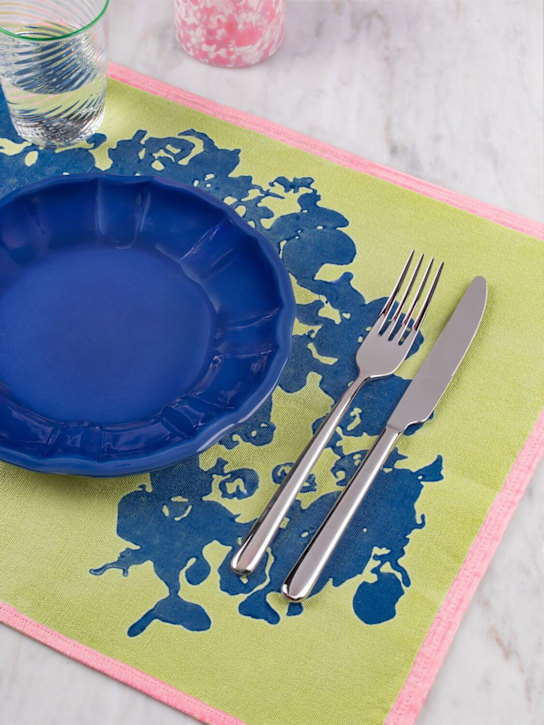 Stories Of Italy - Lot de 2 sets de table Hortensia