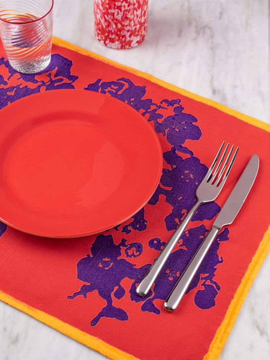 Stories Of Italy - Lot de 2 sets de table Hortensia
