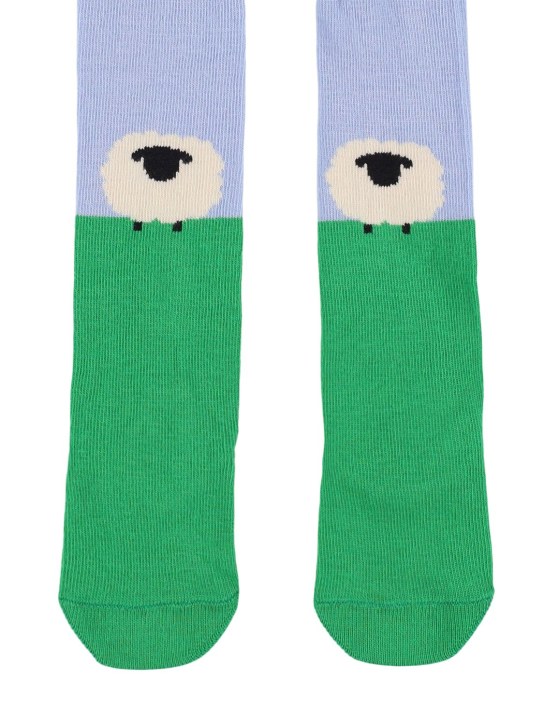 Stella McCartney Kids - Calze in maglia di misto cotone