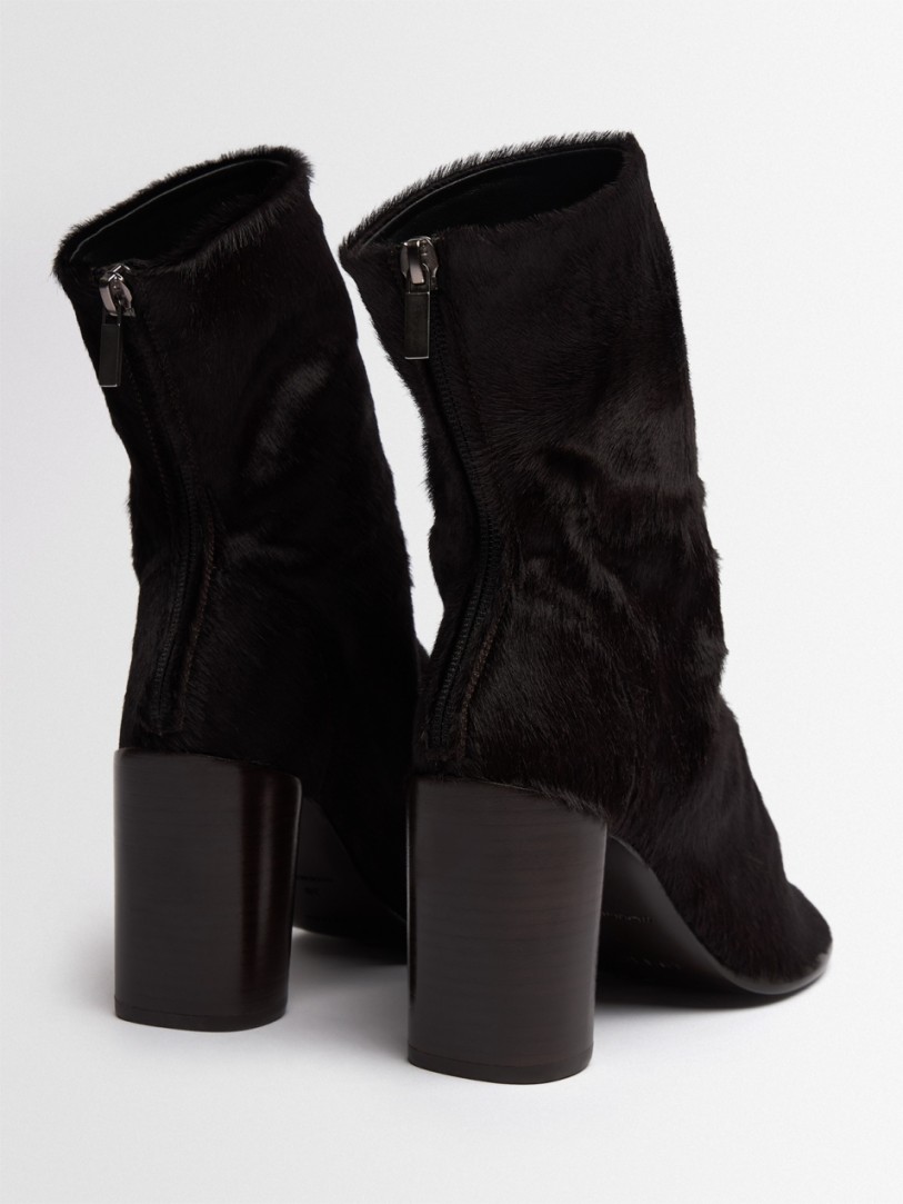 Lemaire: 80mm Glove heeled ankle boots