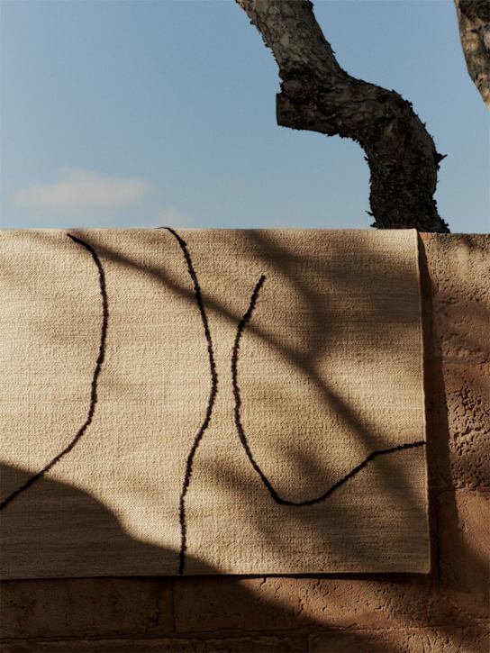 Ferm Living - Tapis de jute tissé à la main Gesso