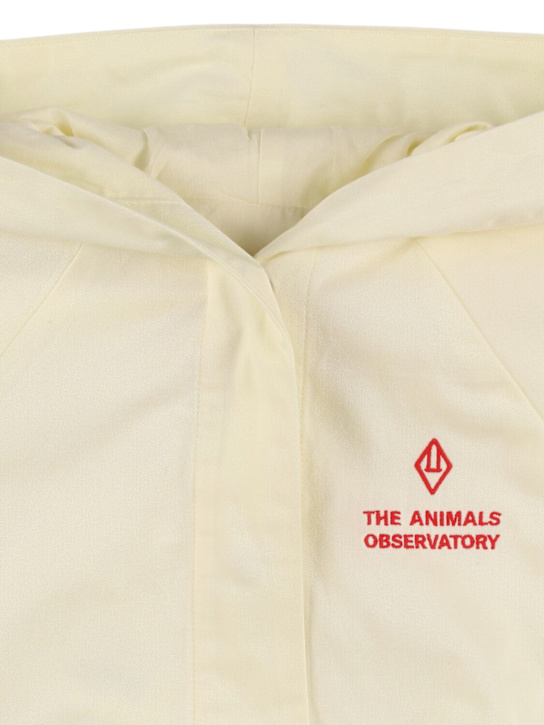 The Animals Observatory: Pantalon en coton imprimé à capuche