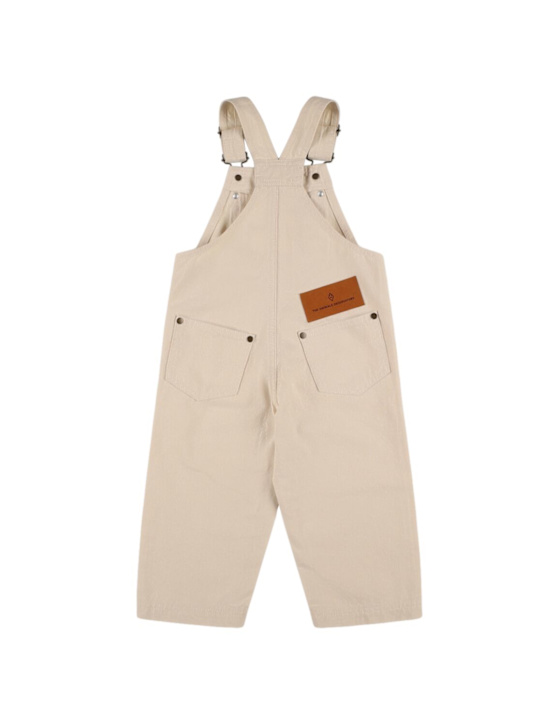 The Animals Observatory: Printed cotton twill overalls