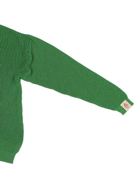 The Animals Observatory: Cardigan en maille de coton