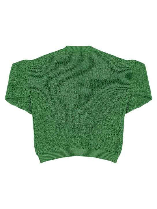 The Animals Observatory: Cardigan en maille de coton