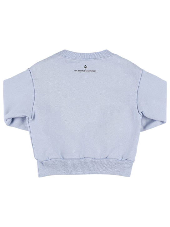 The Animals Observatory: Sweat-shirt en coton imprimé
