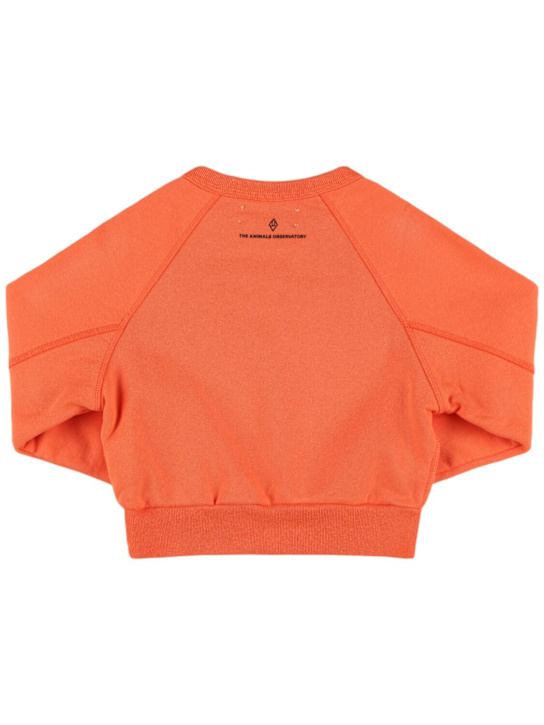 The Animals Observatory: Sweat-shirt en coton imprimé