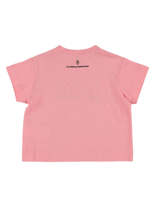 The Animals Observatory: T-shirt in jersey di cotone stampato
