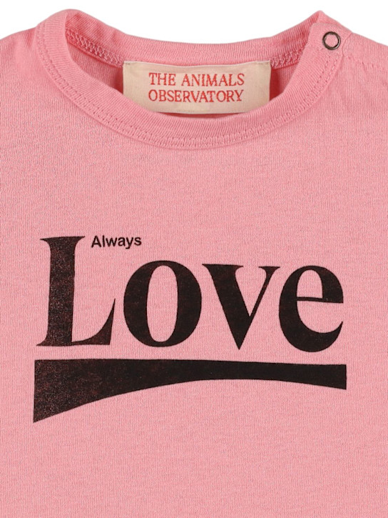 The Animals Observatory - Printed cotton jersey t-shirt