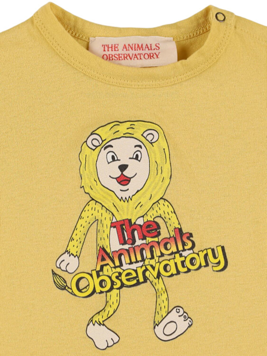 The Animals Observatory - Printed cotton jersey t-shirt