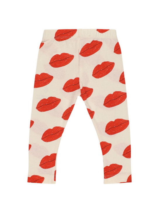 The Animals Observatory: Legging en jersey de coton imprimé