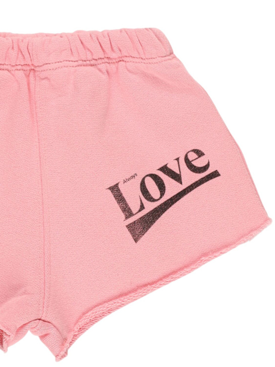 The Animals Observatory - Shorts in felpa di cotone con stampa