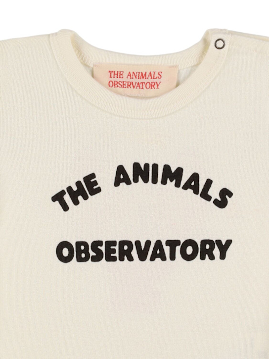 The Animals Observatory: Lot de 2 bodys en jersey de coton