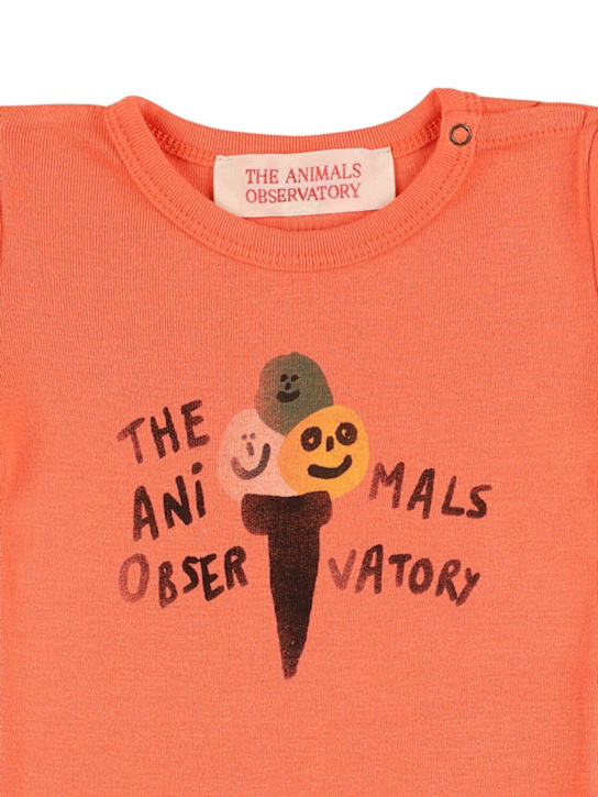 The Animals Observatory - Lot de 2 bodys en jersey de coton