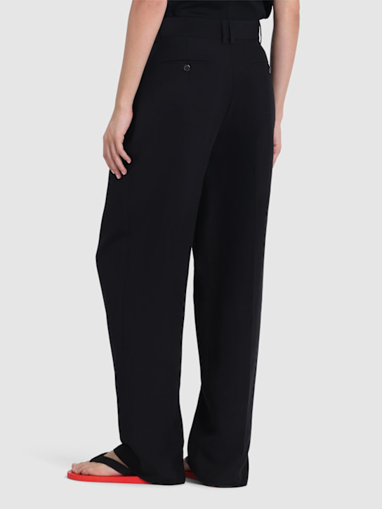 The Row: Lilas wool blend wide pants