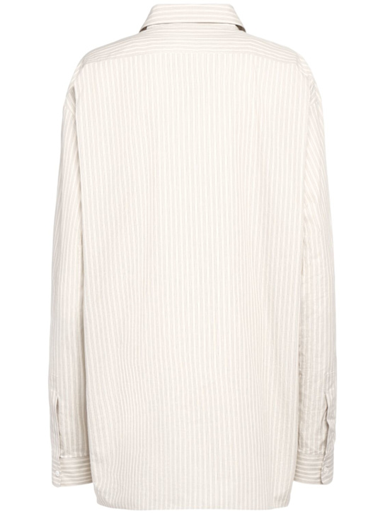 The Row: Chemise en popeline de coton à rayures Nesson