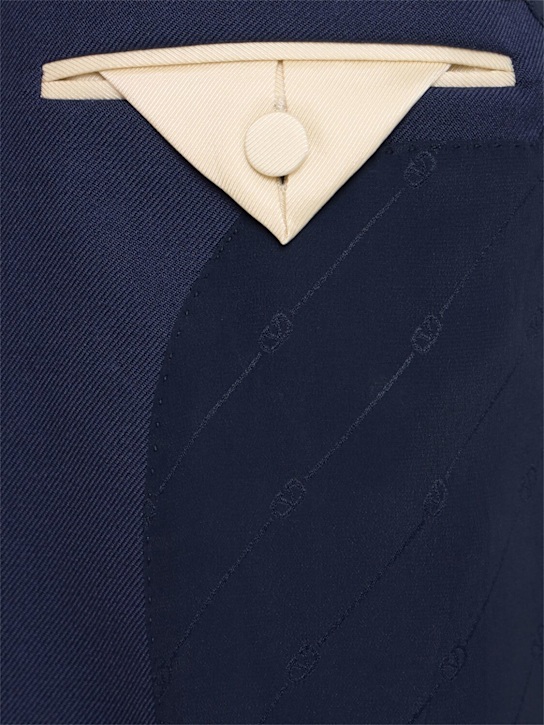 Valentino: Jacke aus Wollgabardine