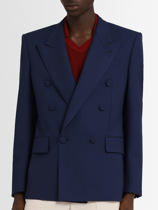 Valentino: Jacke aus Wollgabardine