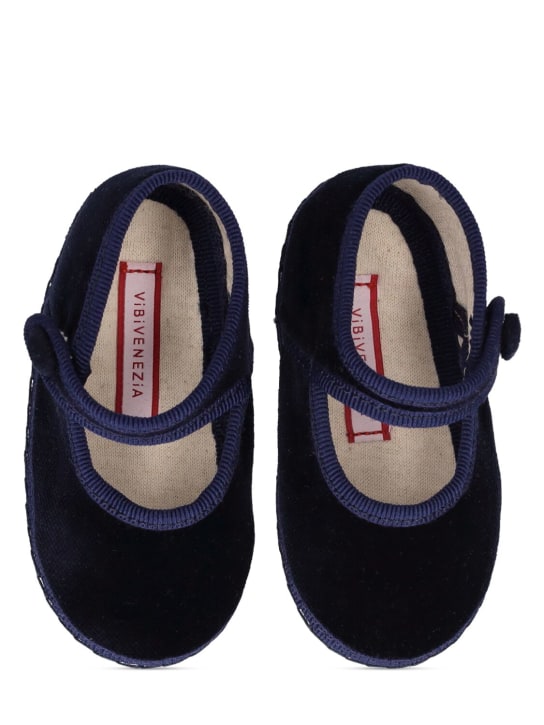 Vibi Venezia - Mary-Jane-Loafer aus Samt