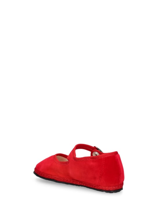 Vibi Venezia: Mary Jane-Loafer aus Samt