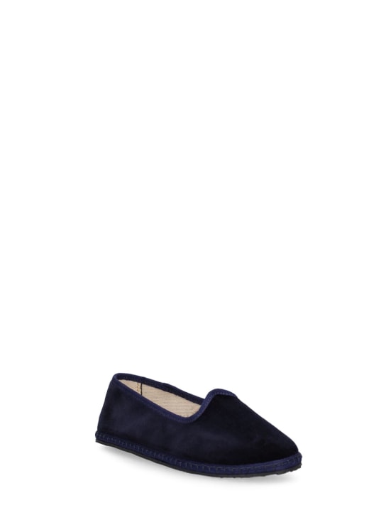 Vibi Venezia: Loafer aus Baumwollsamt