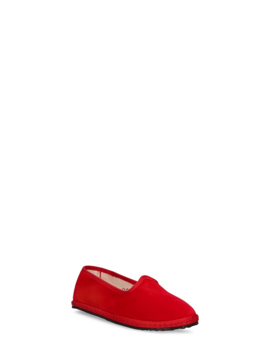 Vibi Venezia: Mocassins en velours de coton