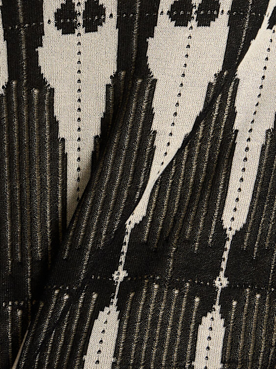 Commas: Polo en maille jacquard Ritual