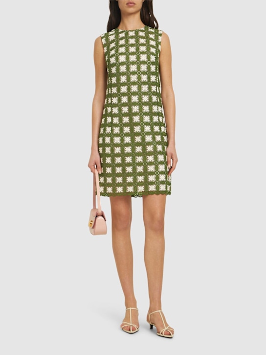Giambattista Valli - Robe courte en macramé