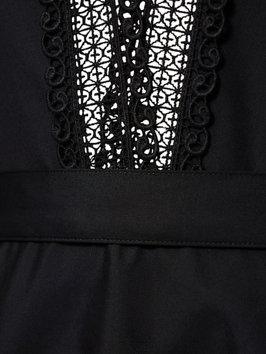 Giambattista Valli: Vestido de popelina de algodón