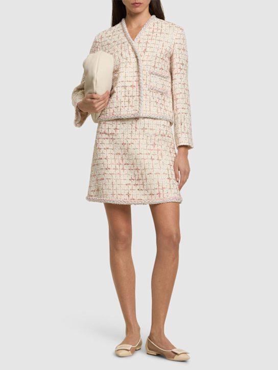 Giambattista Valli - Jupe courte en bouclé