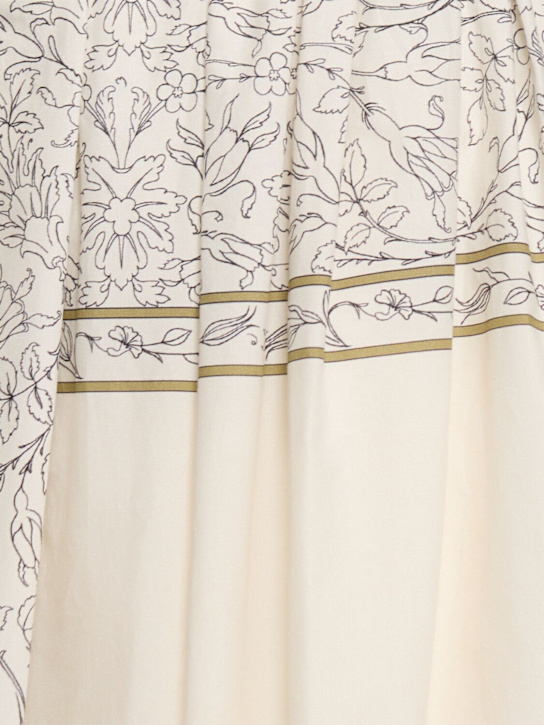 Giambattista Valli: Gonna in popeline con stampa