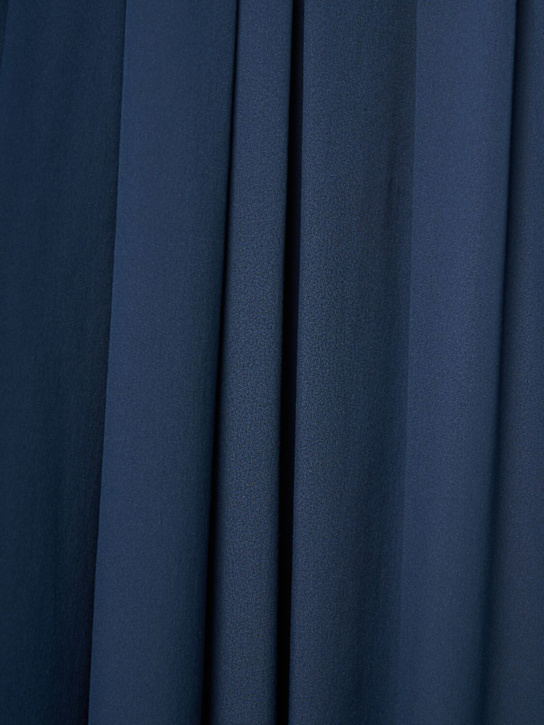 S MAX MARA: Robe midi en popeline Moira