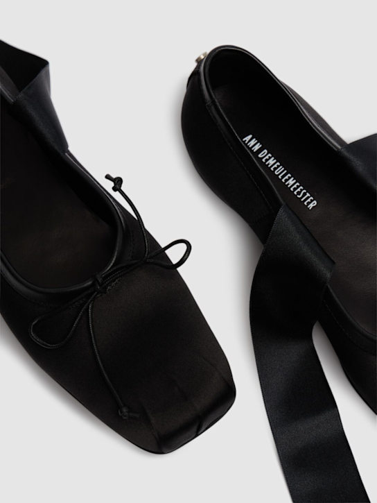 Ann Demeulemeester: Ballerines en satin Paloma