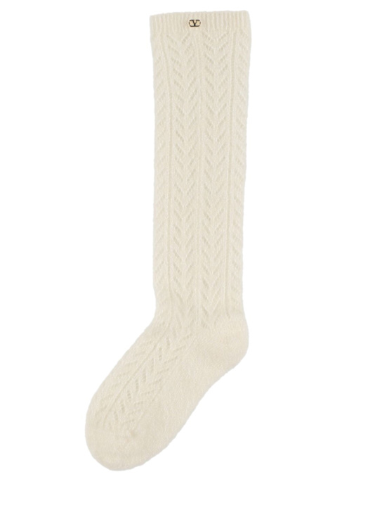 Valentino: Calzini in misto mohair