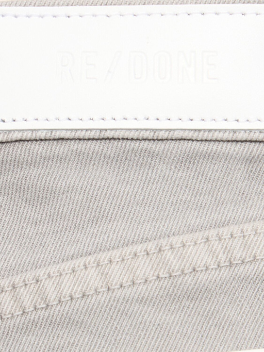 RE/DONE: Jean ample court taille haute