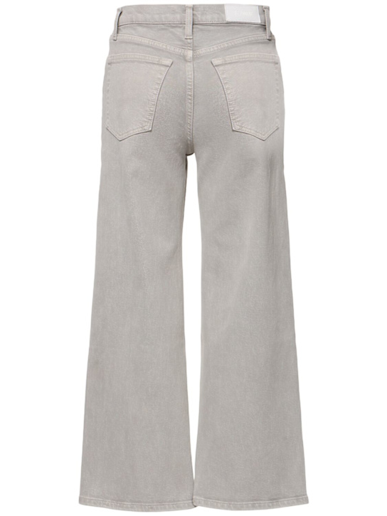 RE/DONE: Jean ample court taille haute