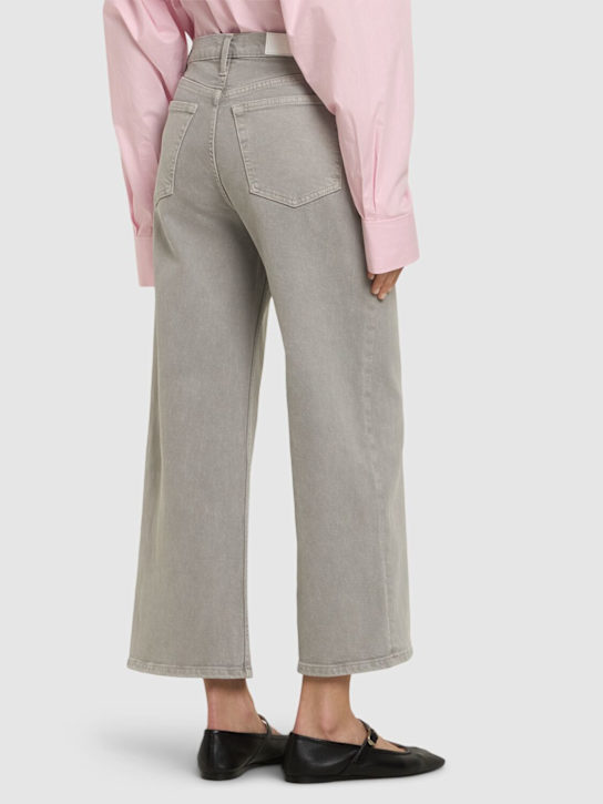 RE/DONE: Jean ample court taille haute