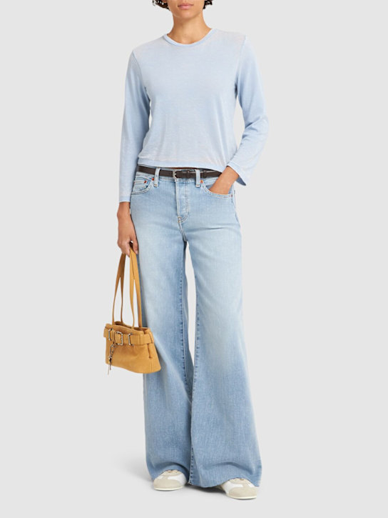 RE/DONE: Jeans larghi vita media