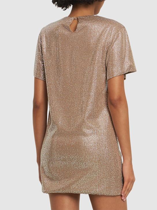 Giuseppe Di Morabito: Robe courte en viscose embellie